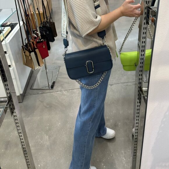 NWT! New Marc Jacobs J Marc Shoulder Bag -Smooth leather -Tender Yellow - Picture 13 of 13